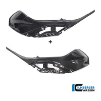 Tank side panel with attachments for colored OEM Panel BMW S - left + right set