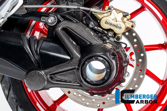 Cardan housing cover (mounting without rear splash guard) for the water-cooled