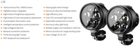 L16 High&Low Beam Auxiliary Light (Black)