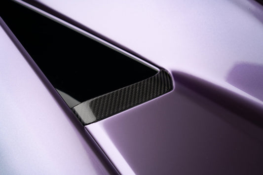 Lamborghini Revuelto Rear flaps visible carbon