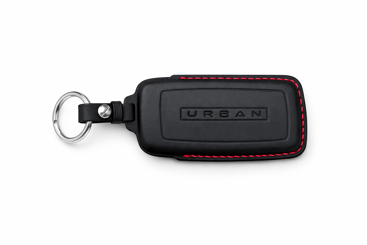 Leather Defender Key Fob