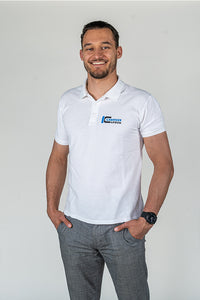 Poloshirt white