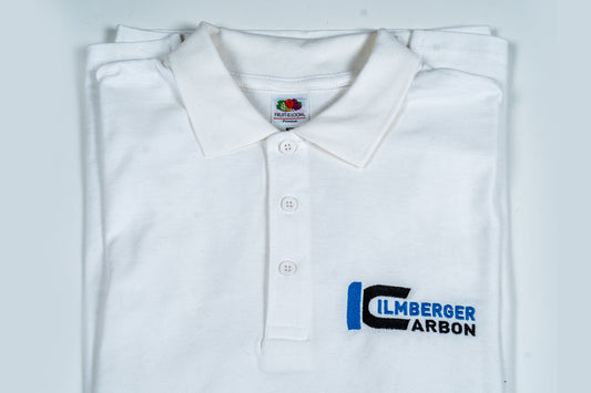 Poloshirt white