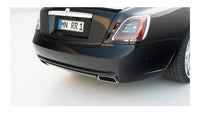 Rolls-Royce Ghost 2 Series 2 / New Ghost rear bumper primed, for cars with visible tailpipes