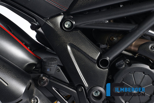 Frame cover right carbon