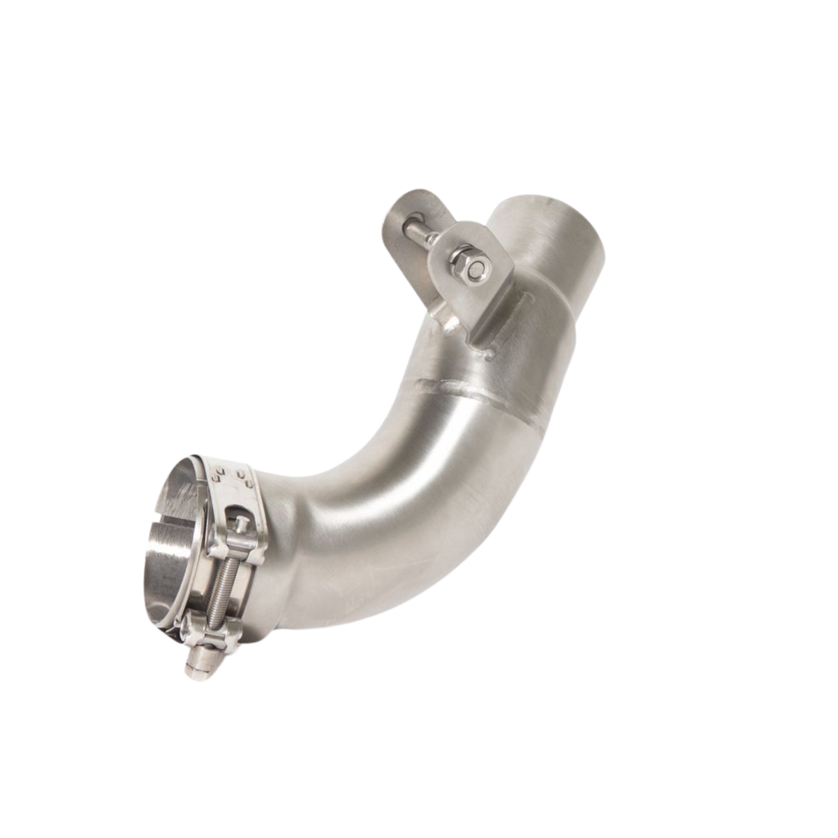 INDIAN FTR Connection tube replacing front silencer, Stainless steel