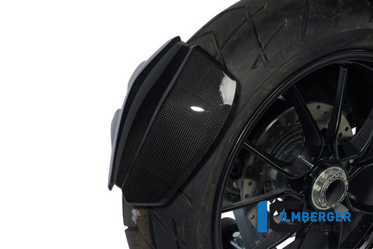 Rear splash guard carbon