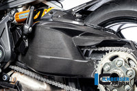 Swingarmcover with upper chain guard Diavel 1260