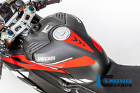 Tank fairing with crash pads matt Panigale V4 Racing