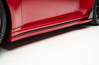 Porsche 992 Turbo Side Skirts With Carbon Inlay
