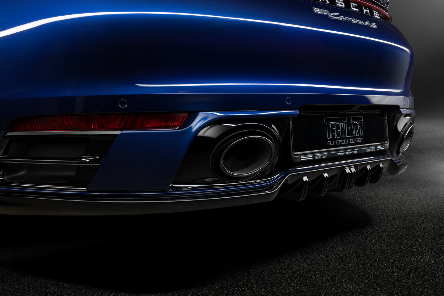 Porsche 992 Carrera (992.1) Diffuser attachment rear bumper