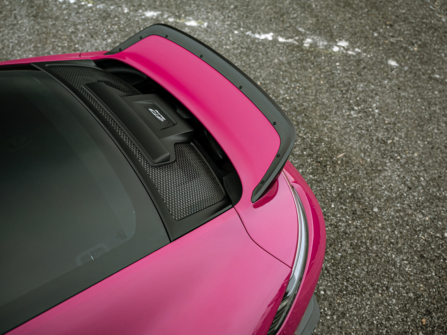 Porsche 992 Turbo Coupé Rear spoiler III Carbon