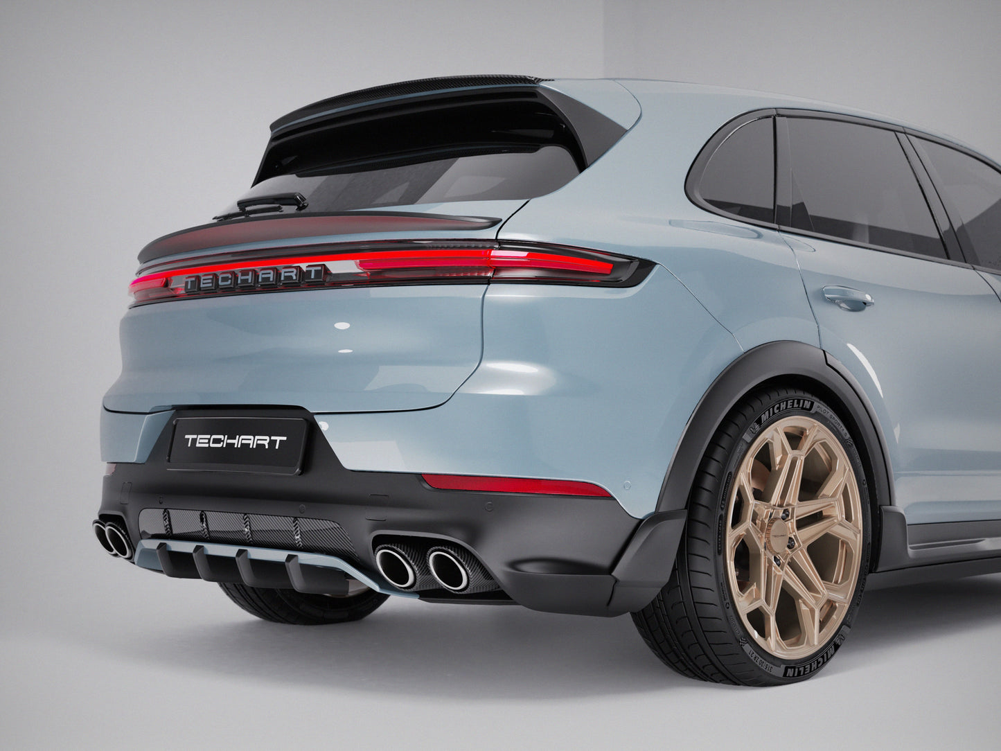 Porsche Rear bumper Cayenne E3.2 Aero Wings