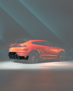 Urus SE - Rear Diffuser Assembly - Visual Carbon Fibre