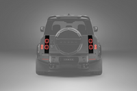 Defender L663 90/110/130 OEM Nas Rear Lights - Smoked - Genuine LR