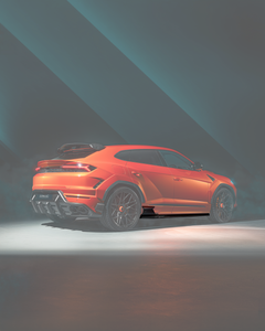 Urus SE - Lower Side Sills - Visual Carbon Fibre