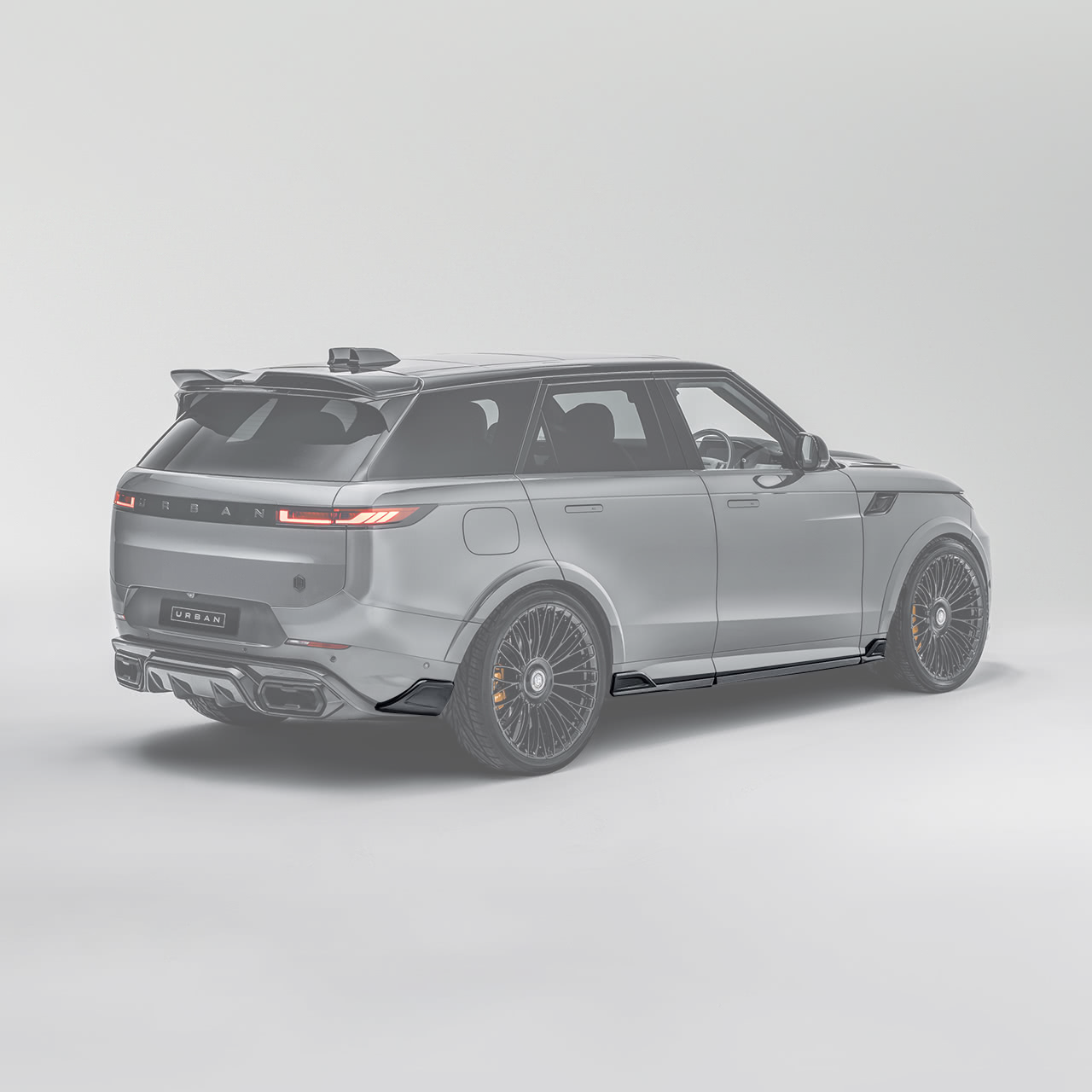 Range Rover L461 Visual Carbon Fibre Lower Sill & Canard pack (For SV Models, non-SV OEM door Moldings required)