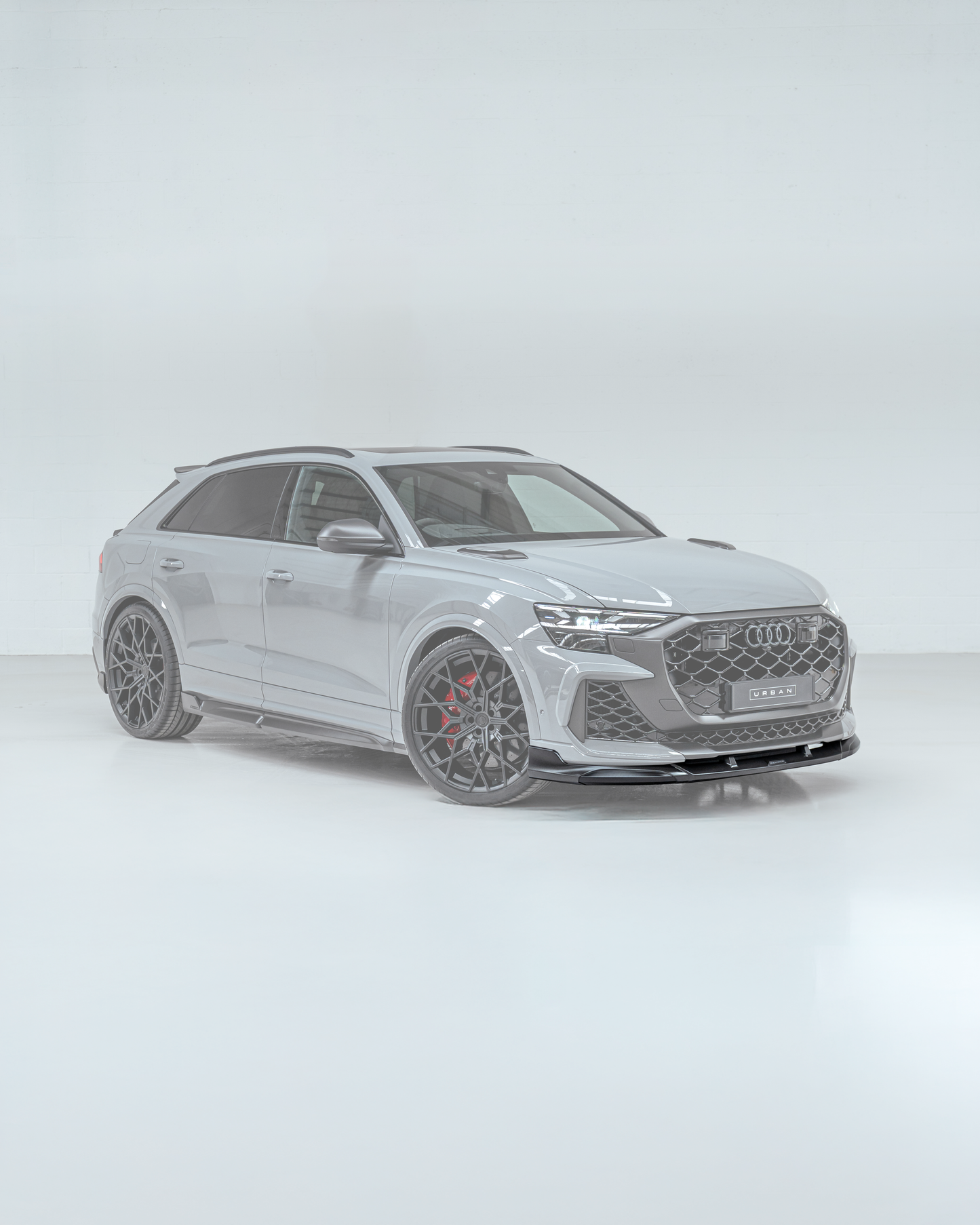 Audi RSQ8 Facelift Visual Carbon Fibre Front Bumper Splitter - OEM Weave Orientation