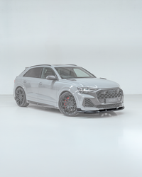 Audi RSQ8 Facelift Visual Carbon Fibre Front Bumper Splitter - OEM Weave Orientation