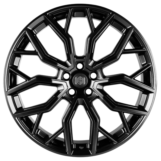 20" UC4 - 5x120 - ET32 - Satin Black - Rear (T6.1)
