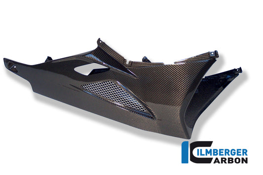 Lower fairing short version for the center stand carbon