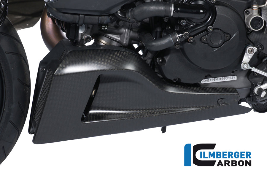 Motor spoiler/oil cooler fairing left side Ducati Diavel
