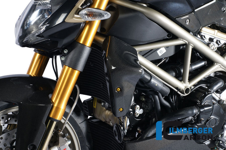 Water radiator cover left Ducati Streetfighter
