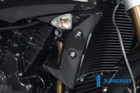 Right radiator cover carbon