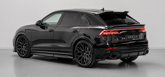 Audi RSQ8 Pre-Facelift Upper Rear Lip Spoiler - Visual Carbon Fibre