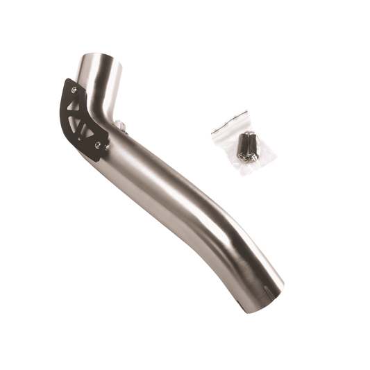 Moto Guzzi V85 TT VBR Connection tube, stainless steel