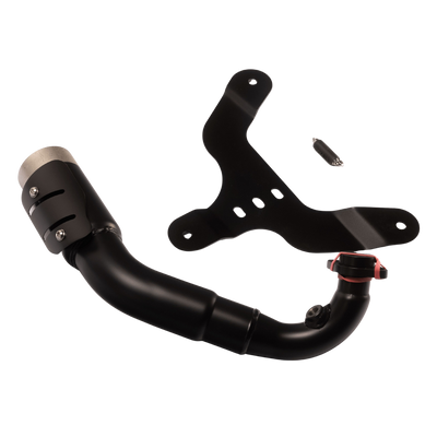 Vespa GTS 300 HPE 21, Euro 5 Header with catalytic converter, stainless steel