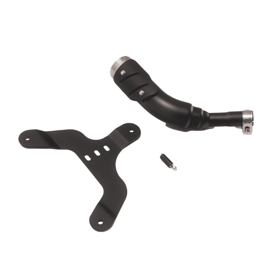 Vespa GTS 300 Notte, VBR mit K Connection tube with catalytic converter, black