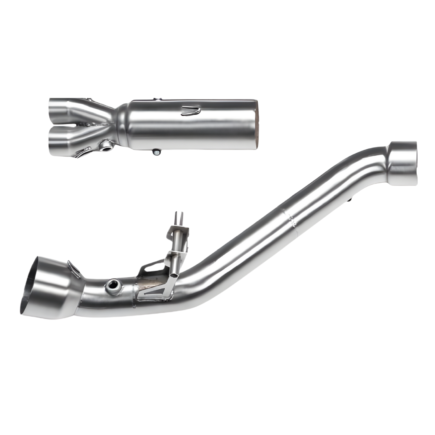 Connection tube without catalysator