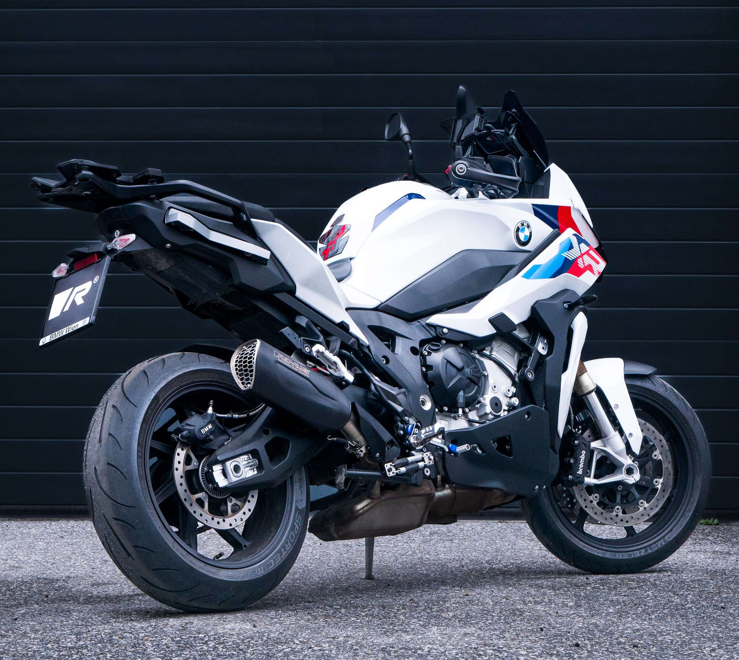 NXT Exhaust Set for BMW S 1000 XR — Silencer Black (#1)