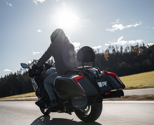 K1600 Bagger / Grand America Exhaust System (Euro 4) — Silencer (7782 089518L) + Silencer (7782 089518R)