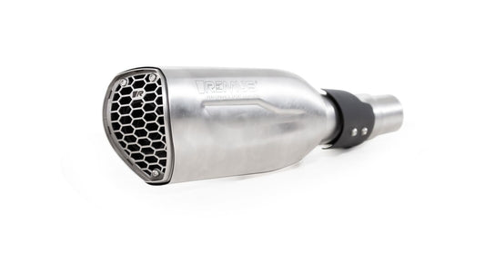 NXT Sport Exhaust for Ducati Monster 1200 S/R (Euro 4) — Connection Tube + Racing Black (#2)
