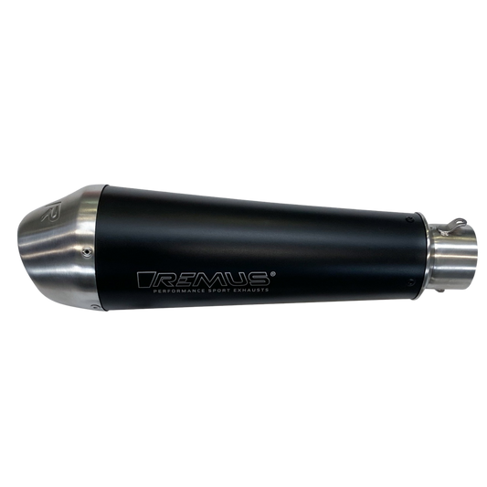 Powercone Exhaust for Honda CMX500 — Silencer Black (#2)