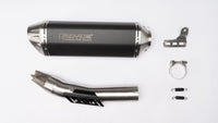 BLACK HAWK for Honda CB 1000 Hornet - Connection Tube + Sport Silencer