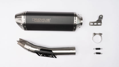 BLACK HAWK for Honda CB 1000 Hornet - Connection Tube + Sport Silencer