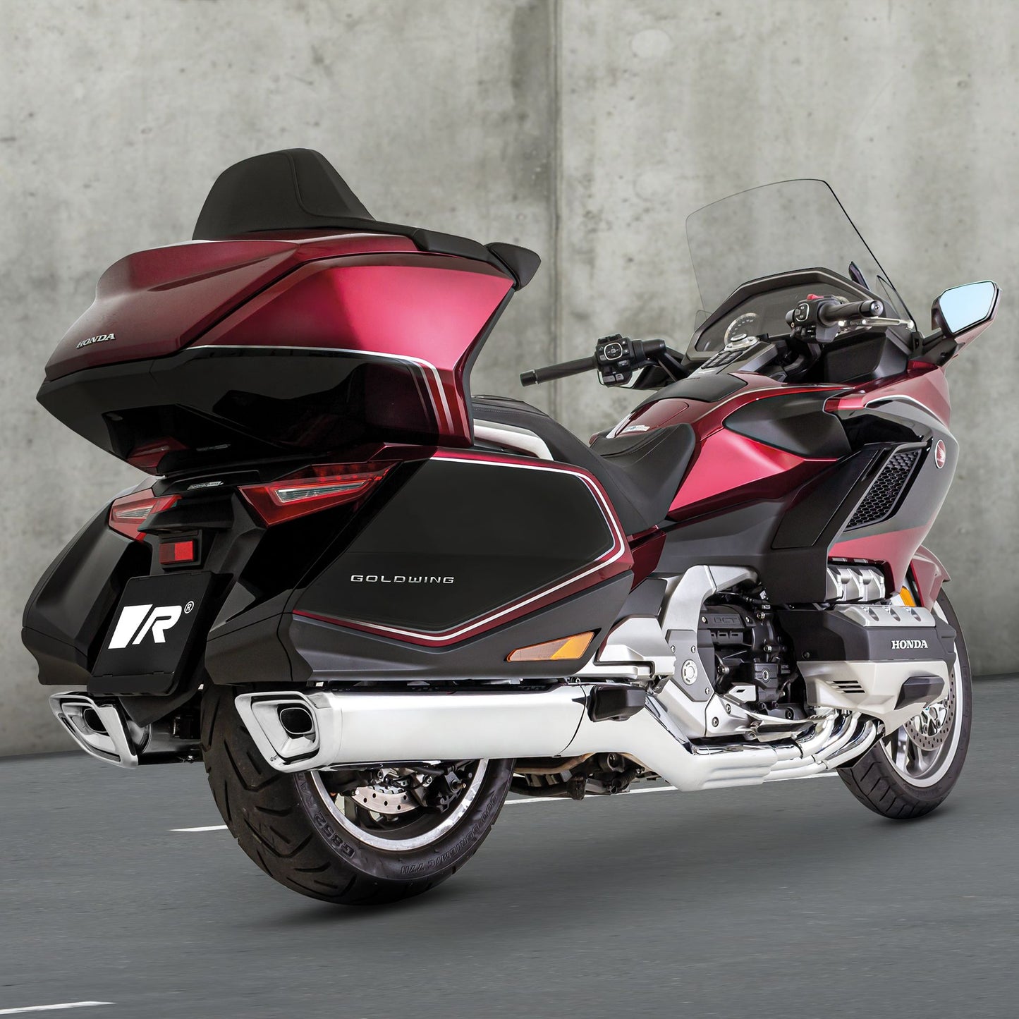 Sport Exhaust for Honda GL 1800 Gold Wing DTC