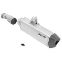 BLACK HAWK Slip on Exhaust for Husqvarna 701 Enduro & Supermoto — Silencer Matt