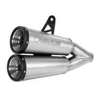 VERTICAL Slip On Exhaust for INDIAN FTR 1200 & 1200S — Silencer