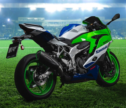 NXT for Kawasaki Ninja ZX (green backcover) — Connection Tube + Racing