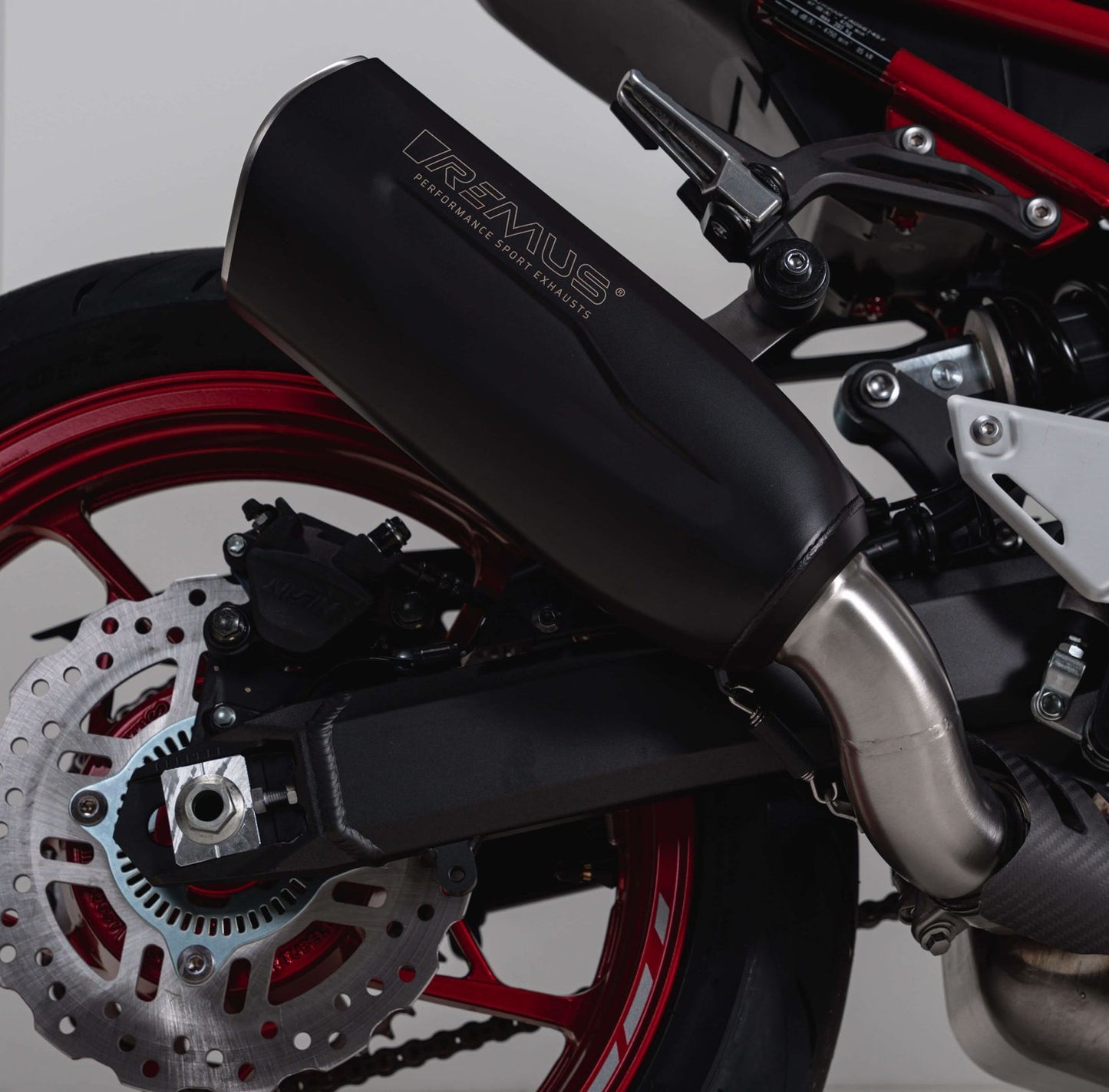 NXT Slip On Exhaust for KAWASAKI Ninja Z900 — Racing Black