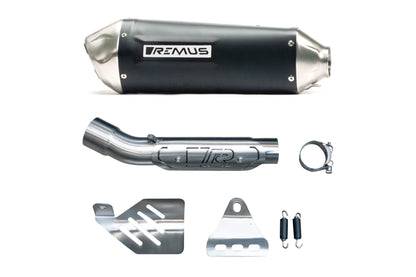 OFFROAD Slip On Exhaust for Ténéré 700 — Silencer Black (#1)