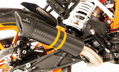SPORT FLOW Exhaust for KTM 125 Duke & KTM 390 Duke — Sport Carbon | 0105 652017 (#1)