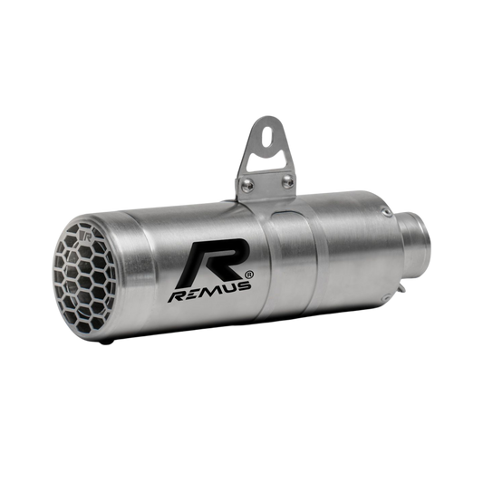 MESH Slip On Exhaust for KTM 390 Adventure — Connection Tube + Racing (#1)
