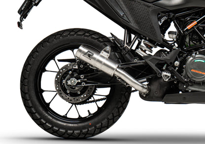 MESH Slip On Exhaust for KTM 390 Adventure — Connection Tube + Racing (#2)
