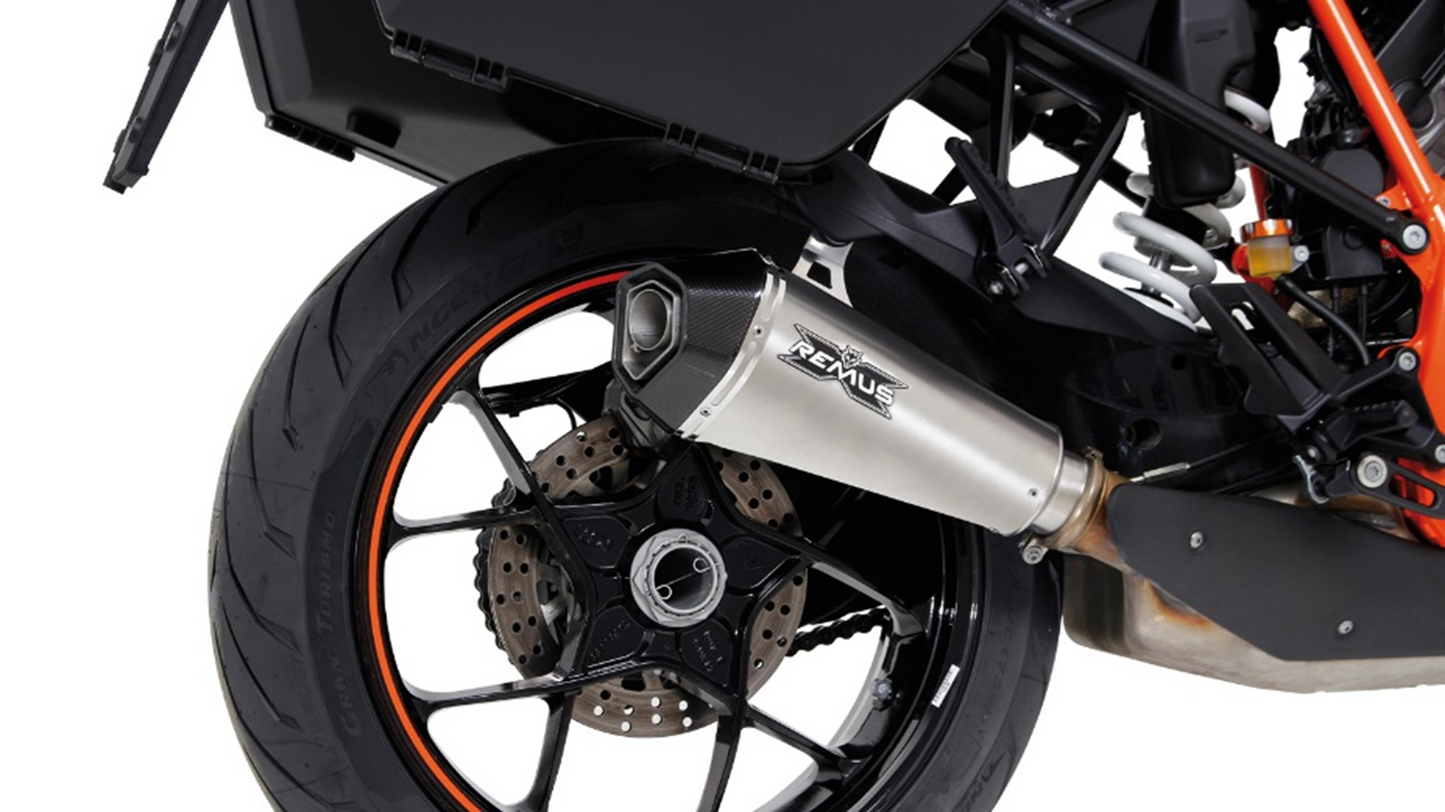 Hypercone Slip on Exhaust for KTM 1290 Super Duke GT — Racing + Silencer