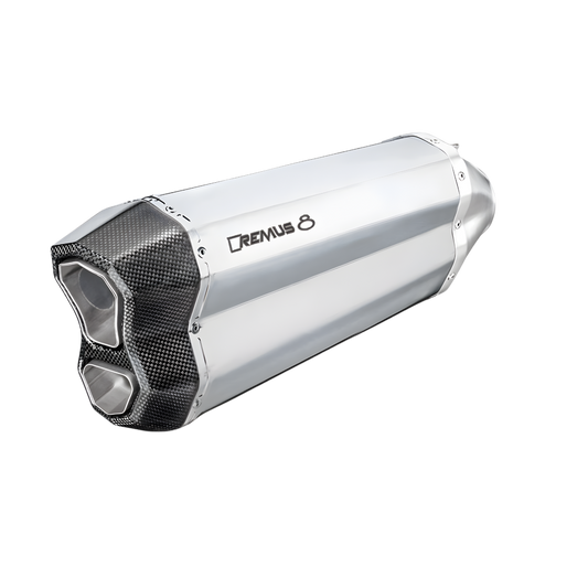 REMUS 8 Slip On Exhaust for KTM 1290 Super Adventure R/S/T — Silencer